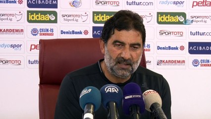 Karaman: “Kaybettiğimiz için üzgünüm”