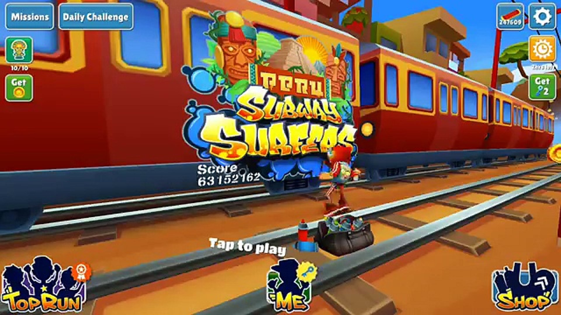 Play Subway Surfers: London for free without downloads