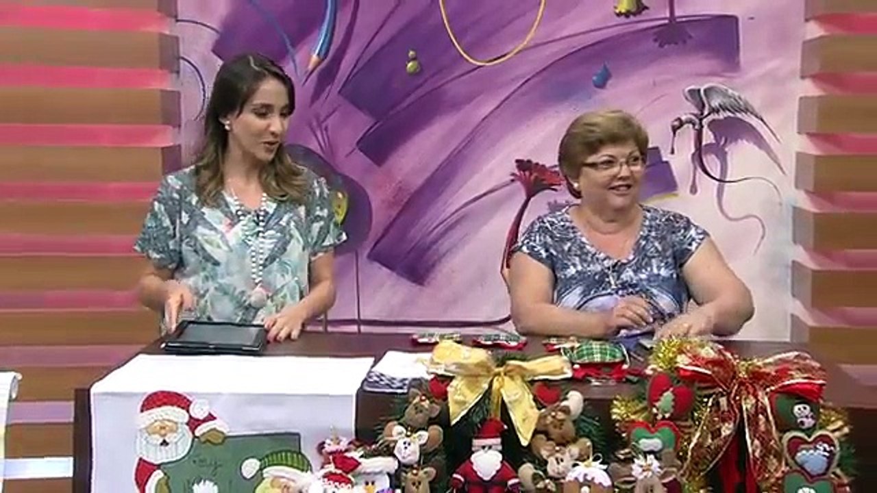 Mulher.com 16/10/new Silmara Mourão - Porta pano de prato coruja natal Parte 1/2