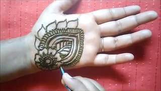 simple easy henna mehndi designs for full hands/simple mehndi designs for hands by Rajeshwari Arun