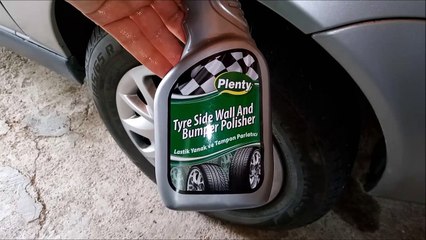 Plenty Lastik Yanak ve Tampon Parlatıcısı (A101 Satış)