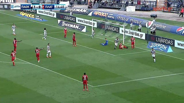 Το γκολ του Αλεξάνταρ Πρίγιοβιτς - ΠΑΟΚ 2-0 Πλατανιάς - 05.05.2018 [HD]