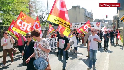 Maternité de Guingamp. Une manifestation et un défilé en soutien (Le Télégramme)