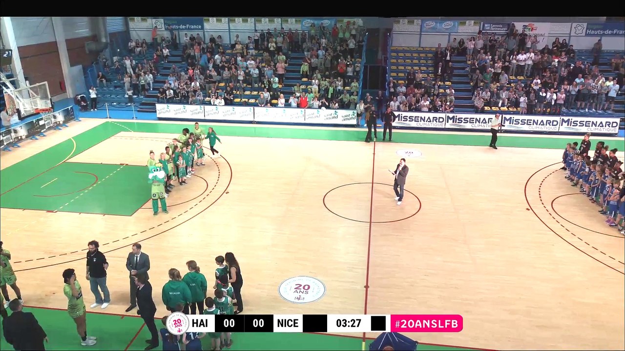 LFB 17/18 - Playdowns J4 : Hainaut Basket - Nice