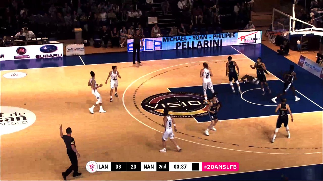 LFB 17/18  - Clas. 5-8 aller : Basket Landes - Nantes Rezé