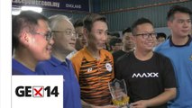 Datuk Lee Chong Wei makes special appearance in Yong Peng