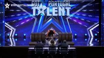 SUPERHUMAN WEIGHTLIFTER Deadlifts 8 Tires on Portugal's Show Talentr | Show Talentr Global