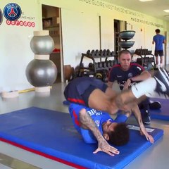 ️ Neymar realiza su primer entrenamiento de recuperación con el PSG