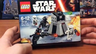 LEGO 75132 FIRST ORDER BATTLE PACK - review