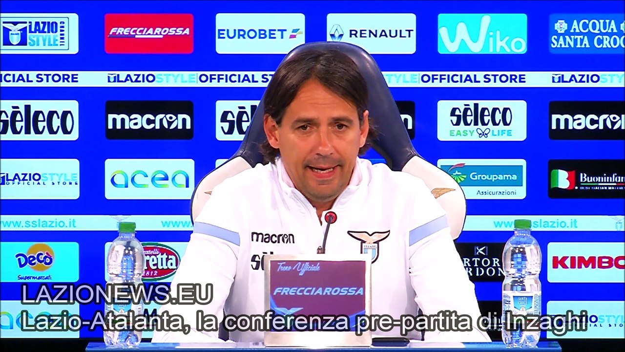 Lazio-Atalanta, la conferenza pre-partita di Inzaghi