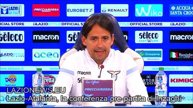 Lazio-Atalanta, la conferenza pre-partita di Inzaghi