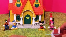 MICKEY MOUSE CLUBHOUSE Mini Mansion Toy Review and Unboxing