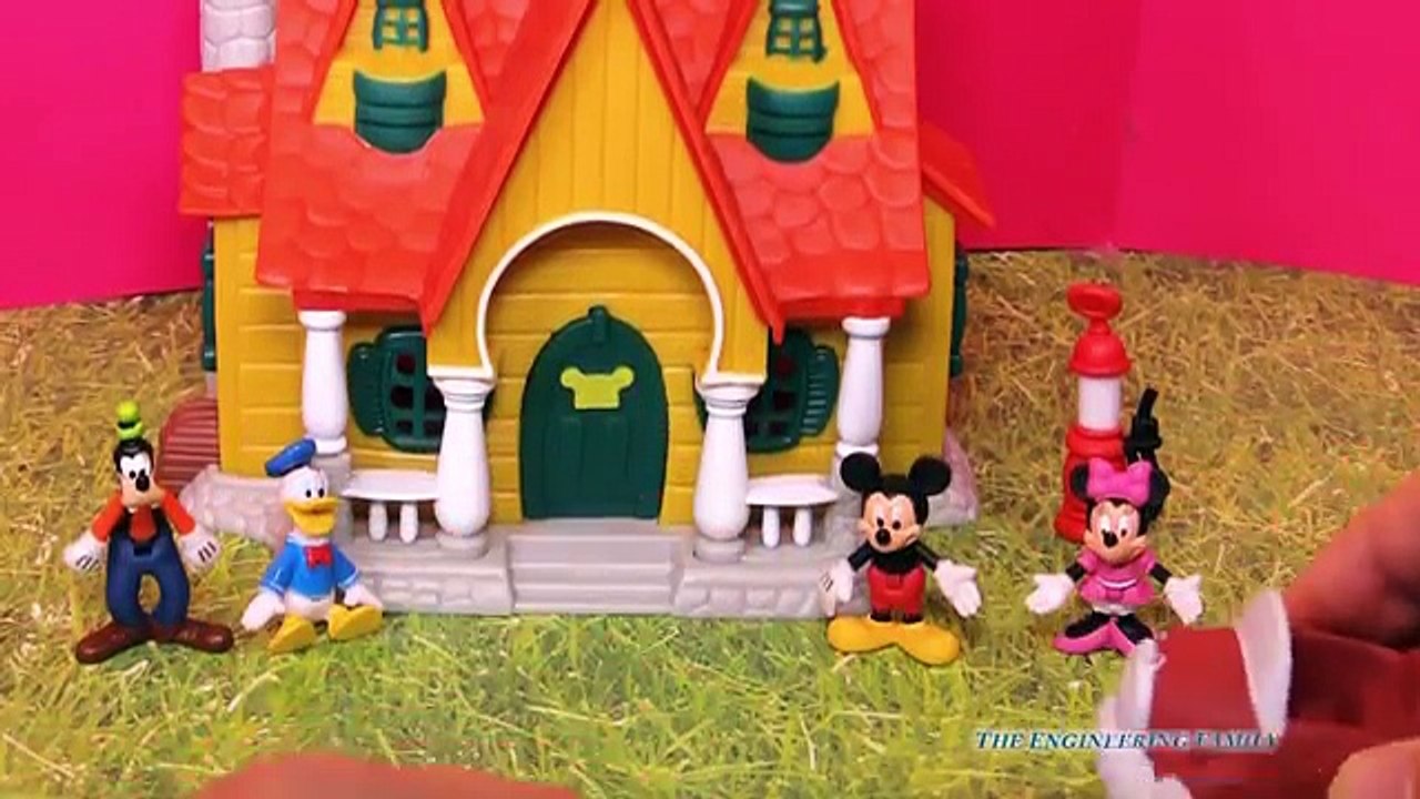 MICKEY MOUSE CLUBHOUSE Mini Mansion Toy Review and Unboxing