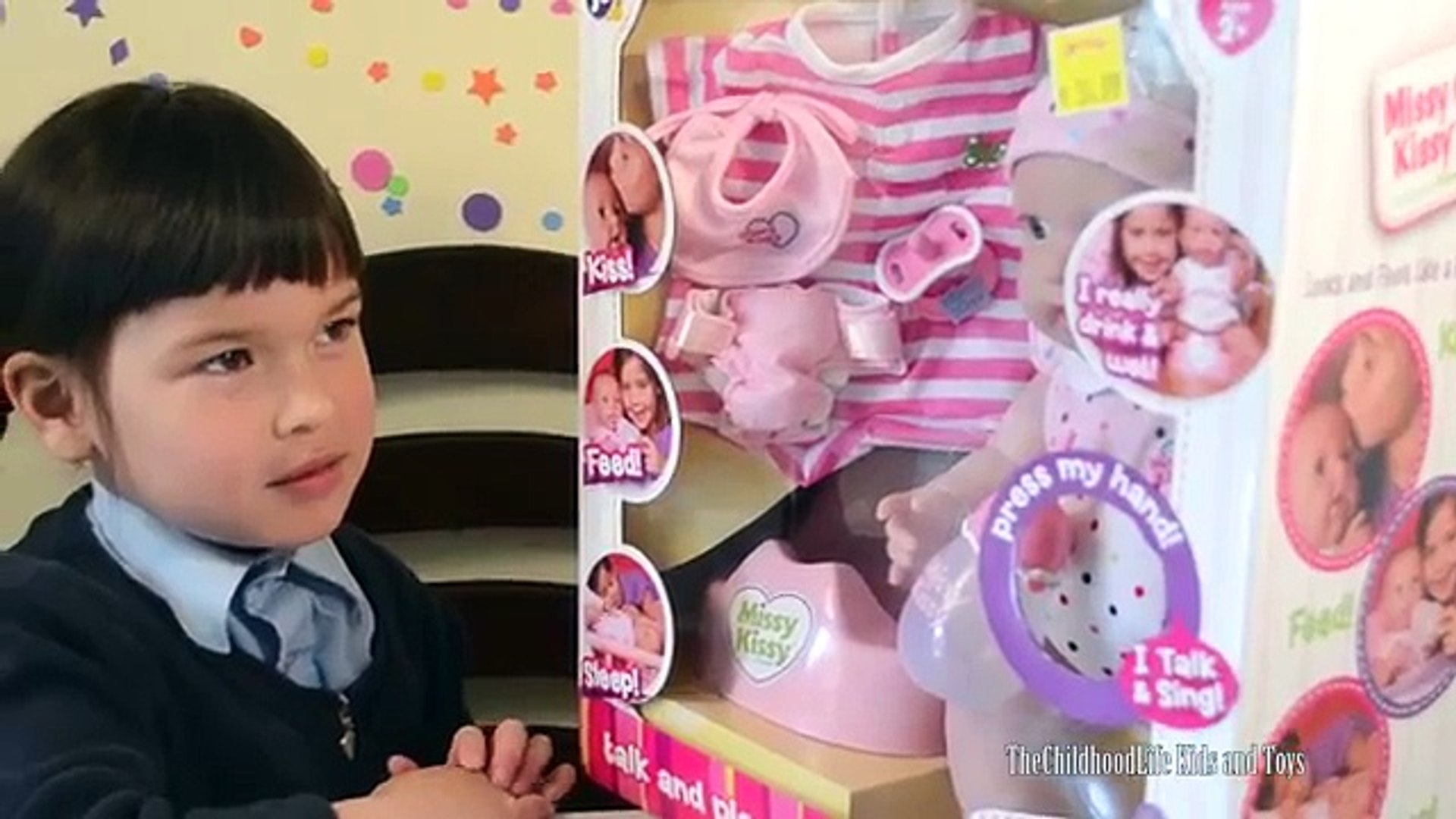 missy kissy giggle time doll