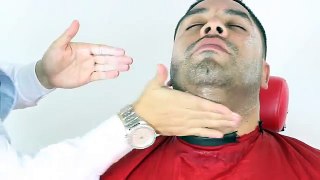 How to do a Straight Razor Shave and Beard Trim by Pacinos The Barber