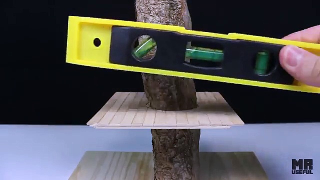 How to Make a MINI Tree House at Home | Popsicle Sticks House