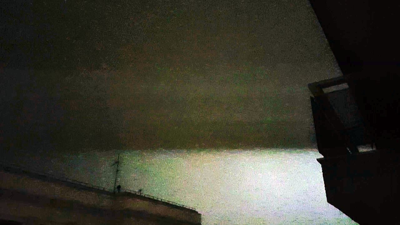 Angry skies, thunderbolts in Athens