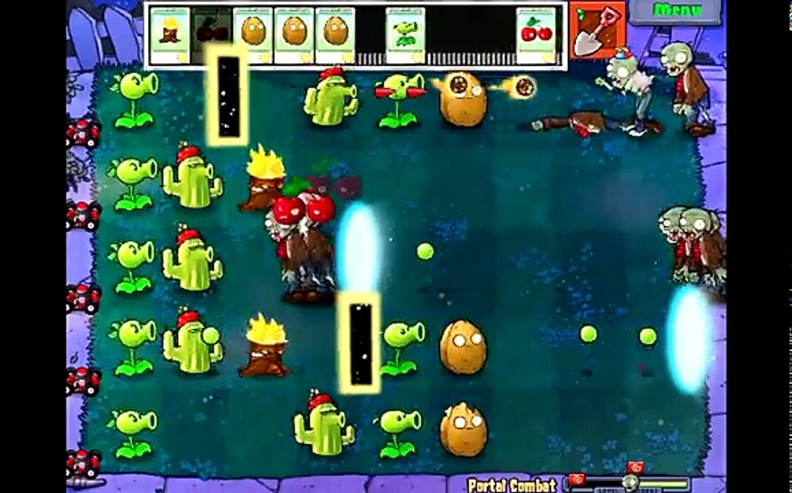 [Plants VS Zombies] Mini-Games - #11 Portal Combat