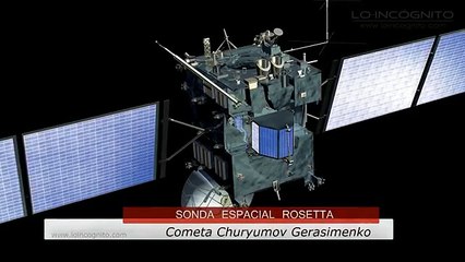 OVNI captado por la sonda espacial Rosetta