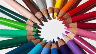 (3D binaural sound) Asmr coloring with colored pencils