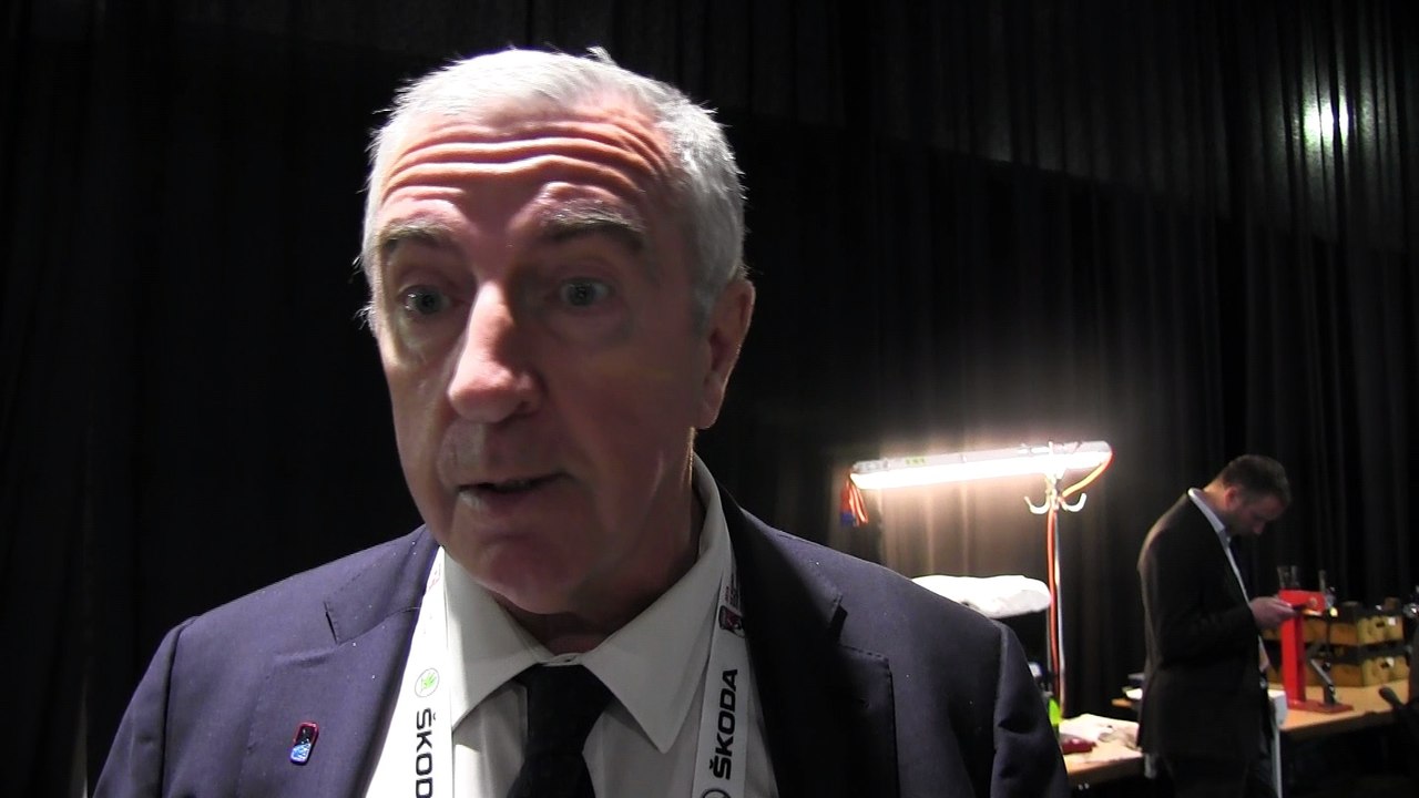 Mondial 2018. Interview de Luc Tardif après le match France vs Biélorussie