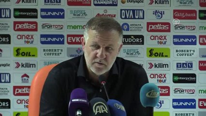 Aytemiz Alanyaspor-Osmanlıspor Maçının Ardından