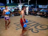 Young Muay Thai Boxers in Nan Thailand (1st rd)
