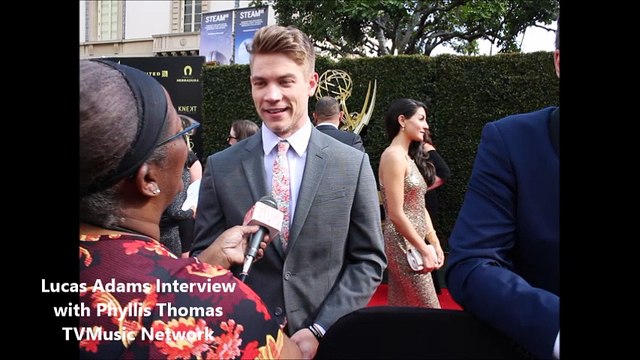 Daytime Emmy Awards 2018: Lucas Adams of Days of our Lives Red Carpet Interview