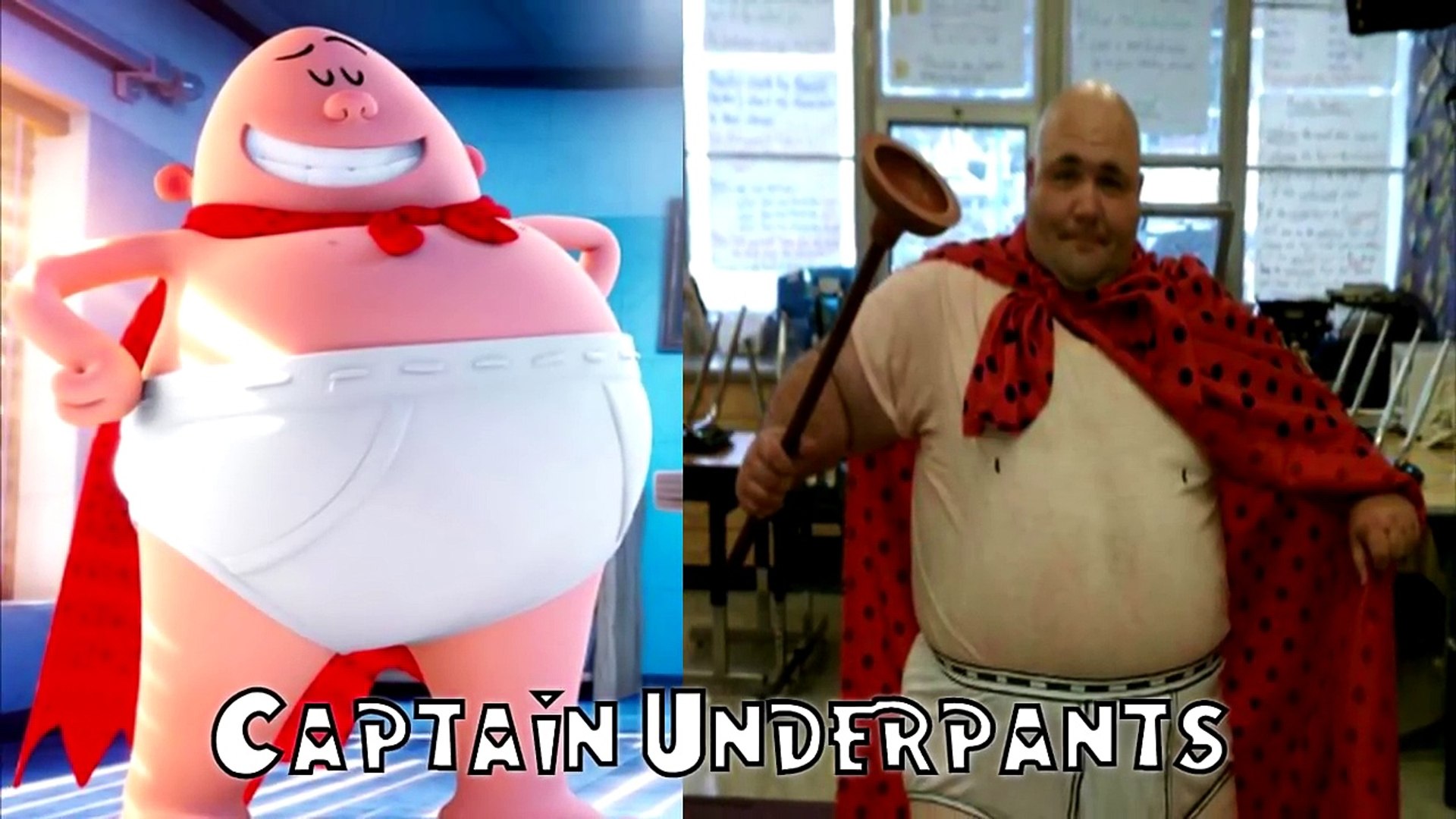 Captain Underpants In Real Life Youtube Video Dailymotion