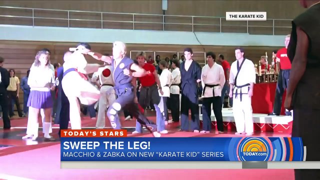 ‘Karate Kid’ Sequel ‘Cobra Kai’ Reunites Ralph Macchio And William Zabka | TODAY