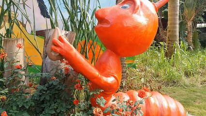 Gia Linh Vãn cảnh và chơi Lái Tàu cùng chị Blue Sea trong Thiên Đường Bảo Sơn