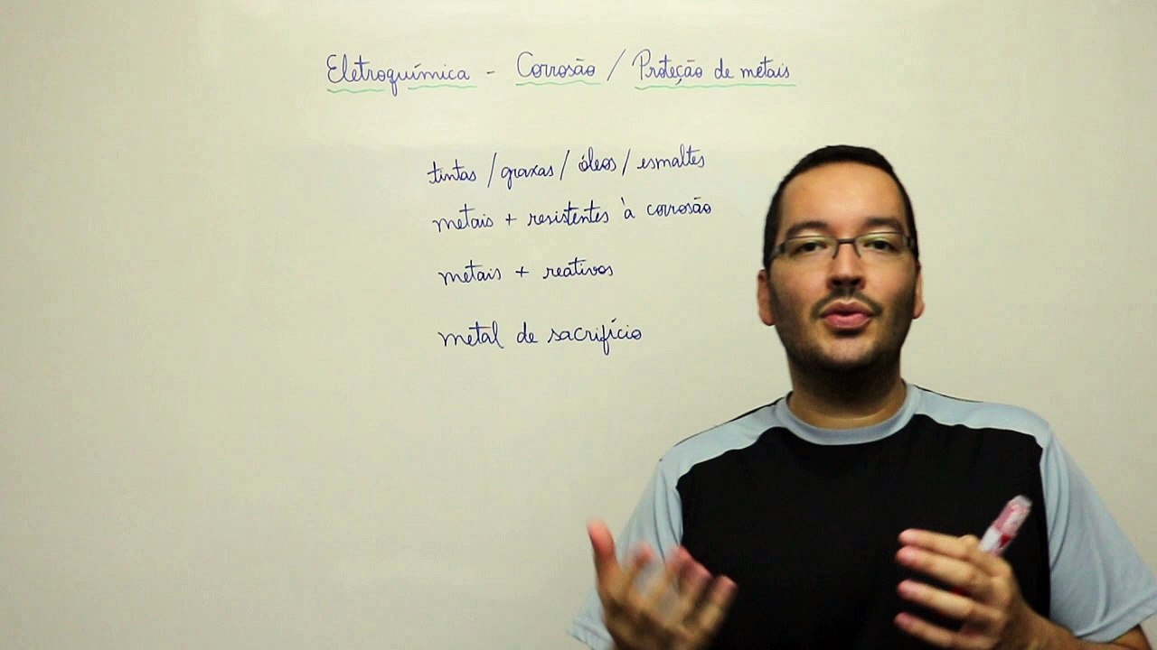 Aula 9 - Eletroquímica - Corrosão - Proteção de metais