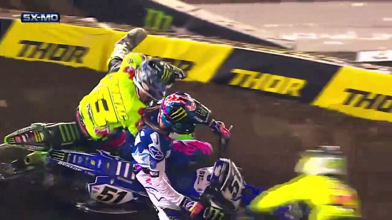 AMA Supercross 2018 Rd 5 Oakland - 450 Main Event HD 720p (Monster Energy SX round 5, California superkros)