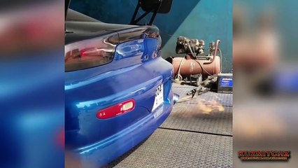 The CRAZIEST exhaust-explosive sound/Antilag Backfire Compilation #24