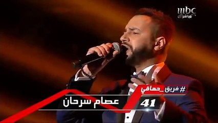 ذا فويس  نصف النهائى | عصام من المغرب | فريق حماقى |  The Voice 2018