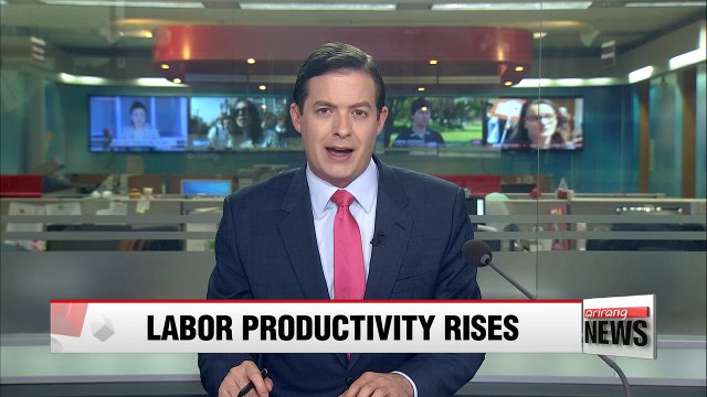 Korea's labor productivity index rose to 104.1 in 2017: KPC