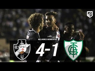 Vasco 4 x 1 América-MG - Gols &  Melhores Momentos - Brasileirão 2018