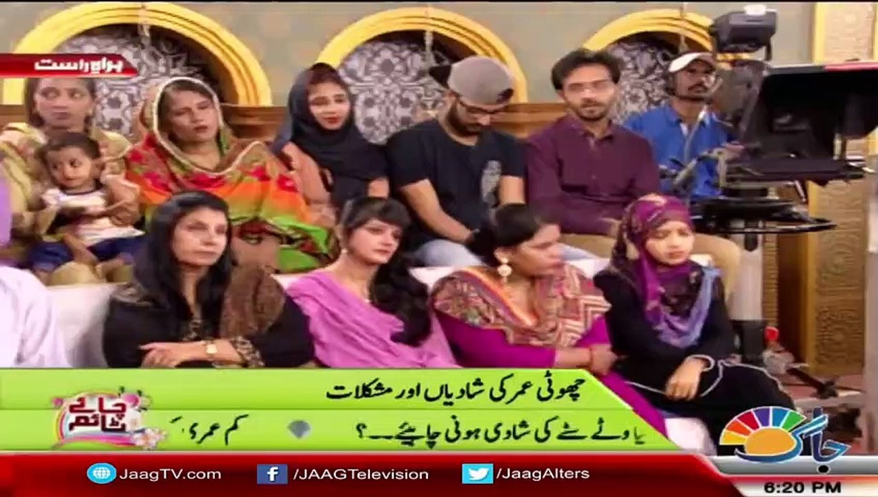 yeh larkiyan shadi shuda hote huwe bhiu dusron mardon ko.. yeh sab ayeyashi ke liye.... show main khatoon ne khawateen ke liye kiya kaha host ne break leli