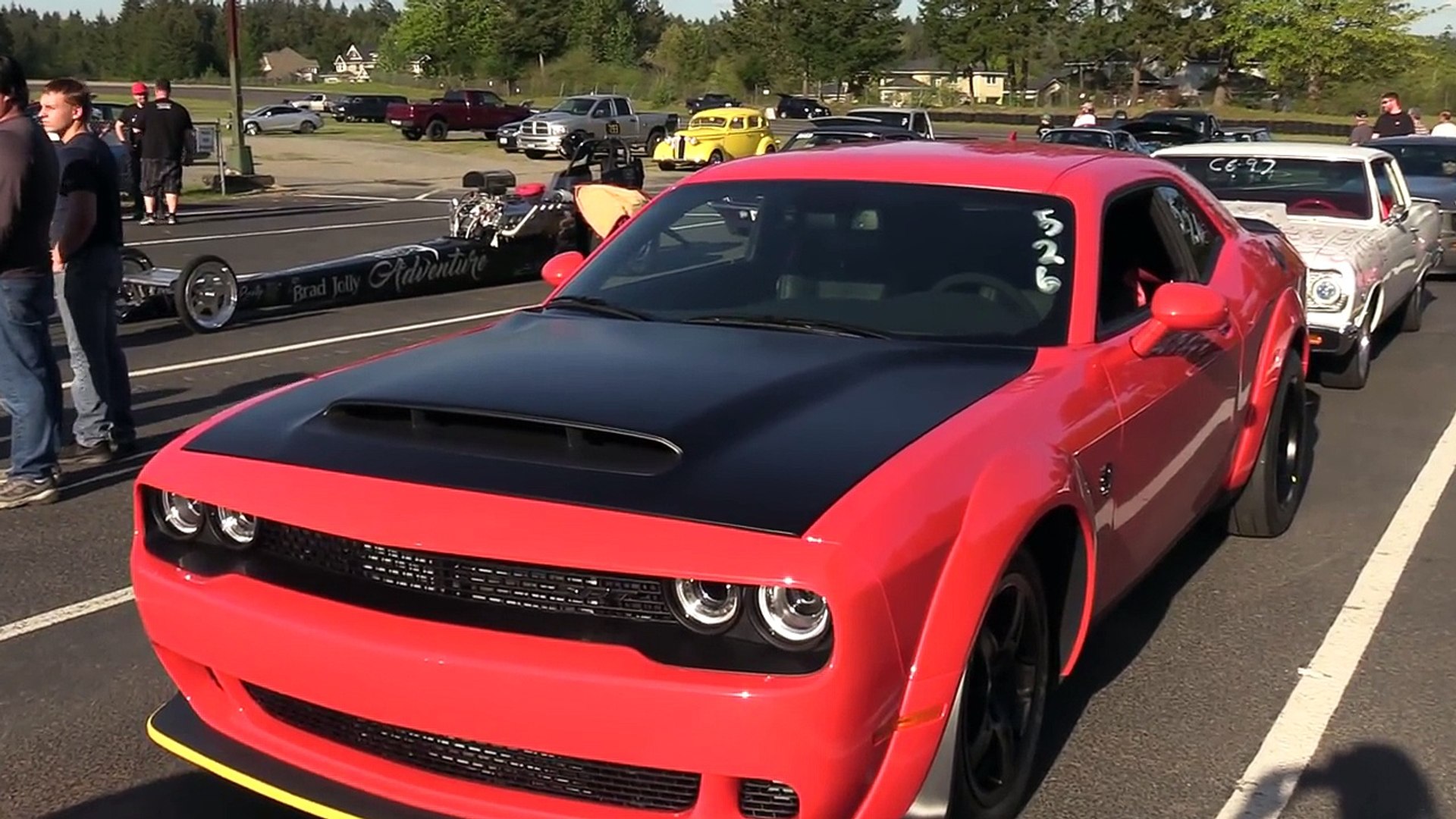 Demon Vs Cts V Cadillac 14 Mile Drag Race