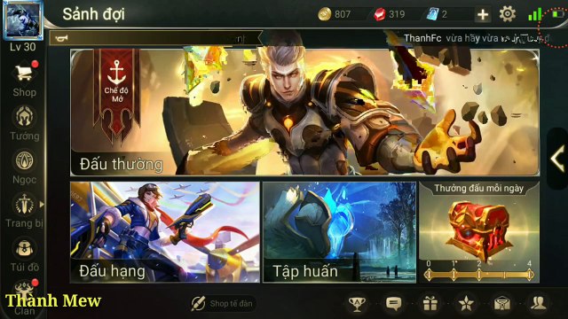 cho nick liên quân đợt 1, share nick liên quân mobile