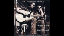 Joni Mitchell & James Taylor - bootleg London 10-28-1970 part one