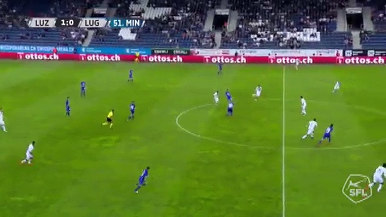 Luzern 2:0 Lugano ( Switzerland. Super League. 5 May 2018)