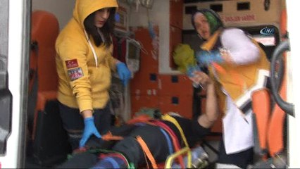 Pendik’te yağışlı hava kazaya neden oldu: 1 yaralı