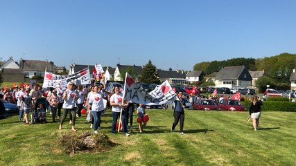 Manifestation pour la maternité