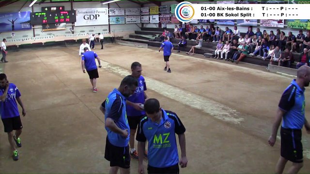 Epreuve d'appui, Aix-les-Bains contre Sokol Split, tour préliminaire retour, 29ème Coupe d'Europe des Clubs, Aix-les-Bains 2018