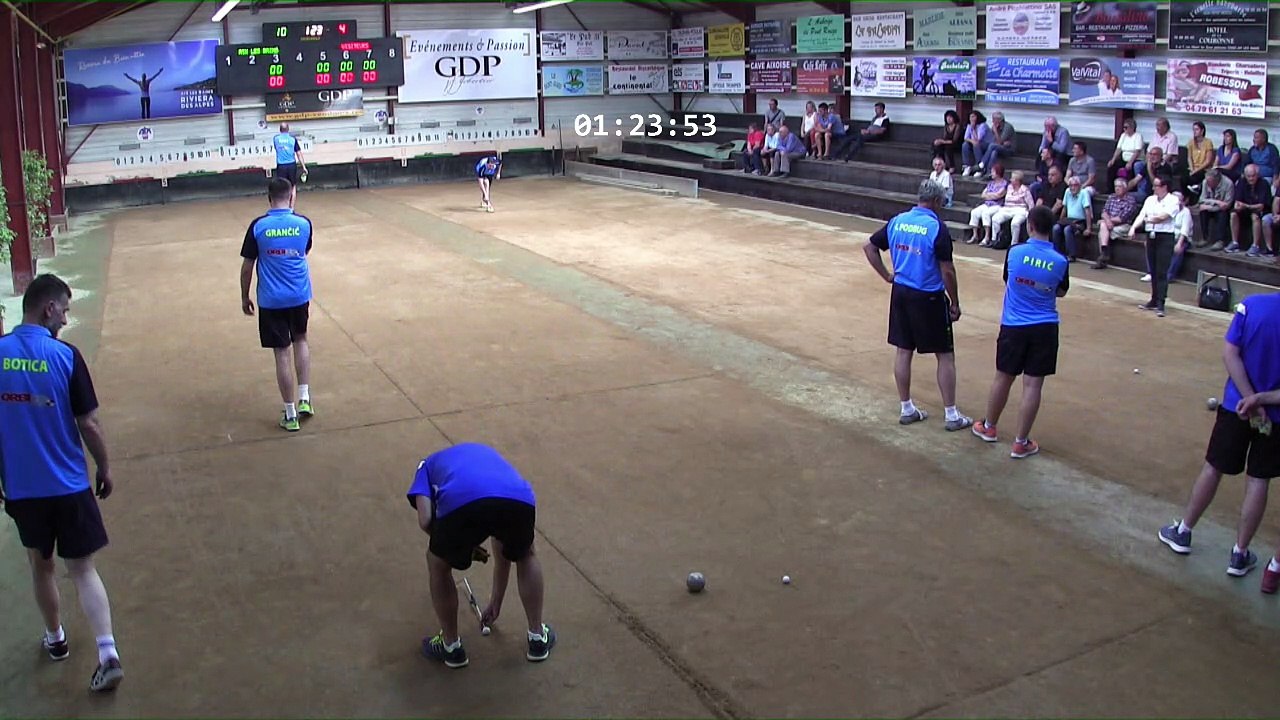 Quatrième tour, Aix-les-Bains contre Sokol Split, tour préliminaire retour, 29ème Coupe d'Europe des Clubs, Aix-les-Bains 2018