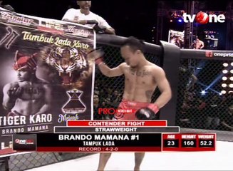 One Pride MMA StrawWeight, Brando Mamana vs Brianata Rosadhi