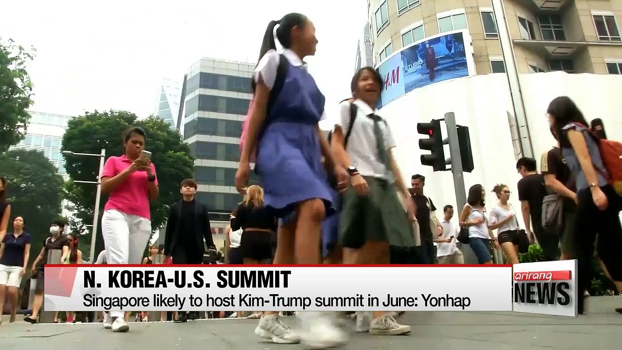 N. Korea-U.S. summit likely to be held in Singapore in June
