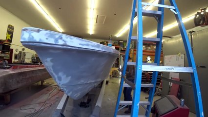 Center Console Boat Restoration!!  MUST SEE TO BELIEVE!!! It's a Resurrection!!!