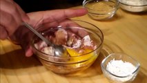 أفضل طريقة لتحضير بوب كورن الدجاج مع صلصة الكوكتيل Chicken popcorn